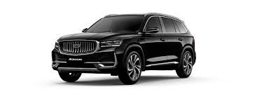 नवीनतम जीली मंजारो 2025 एसयूवी कार काली रंग 2.0L 4 सिलेंडर इंजन के साथ